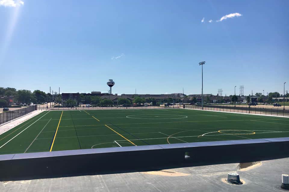 UW-Oshkosh Soccer Field After Construction